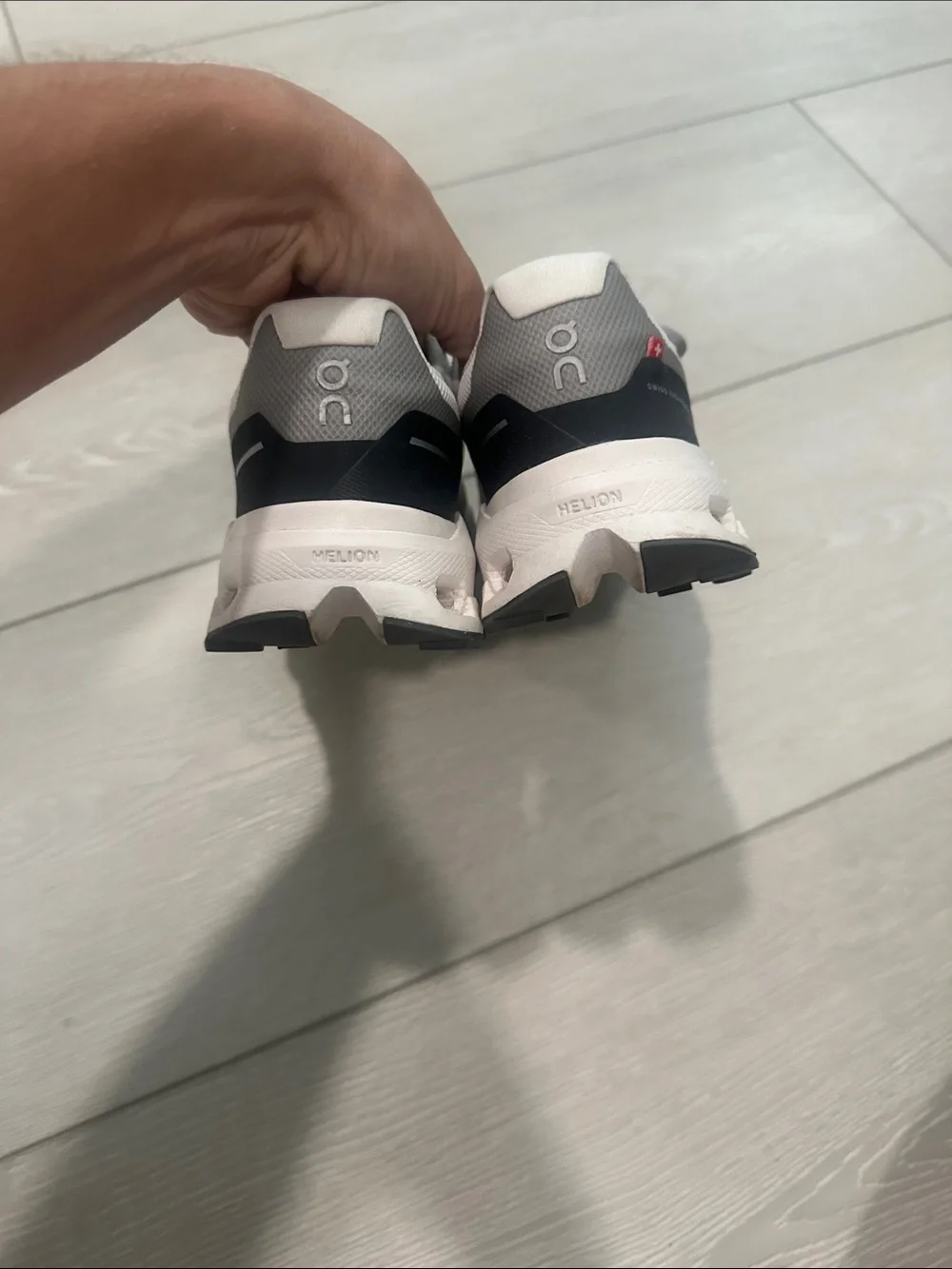 On-Brand Women’s  Gray and White Running Shoes